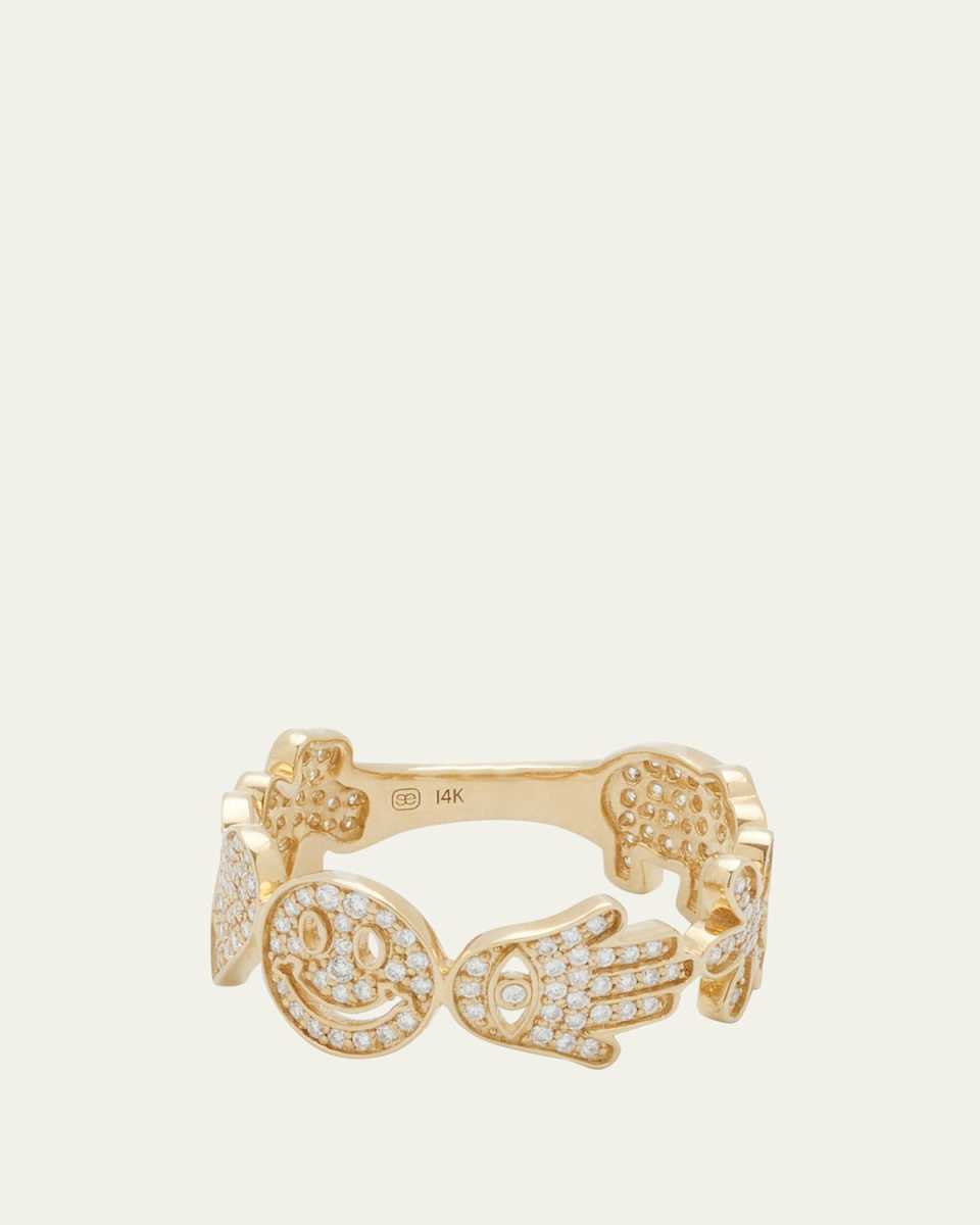 Pave Icon Ring